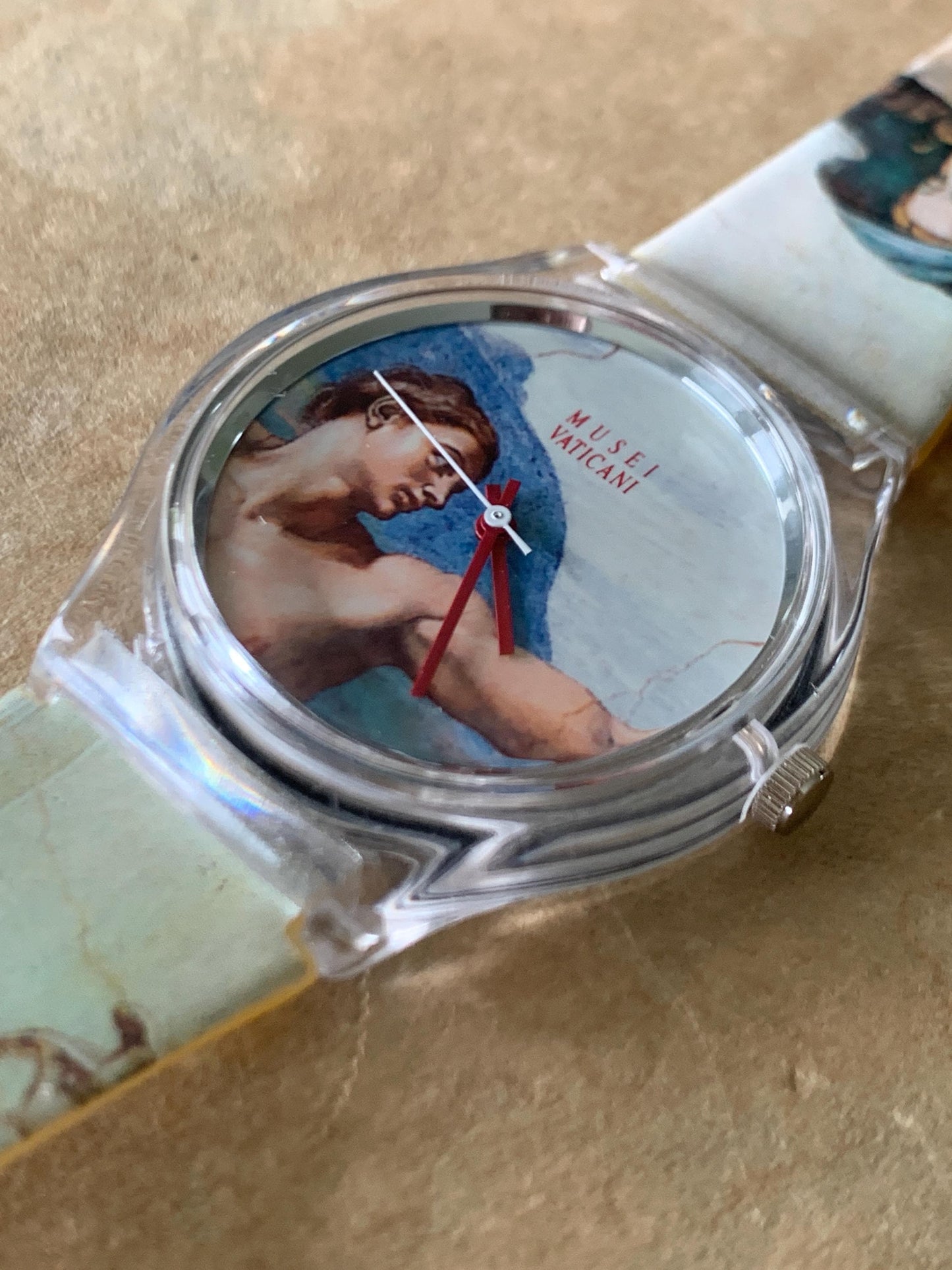 Sistine Chapel Watch: Vatican Museum ArtAge Swatch-Style Timepiece
