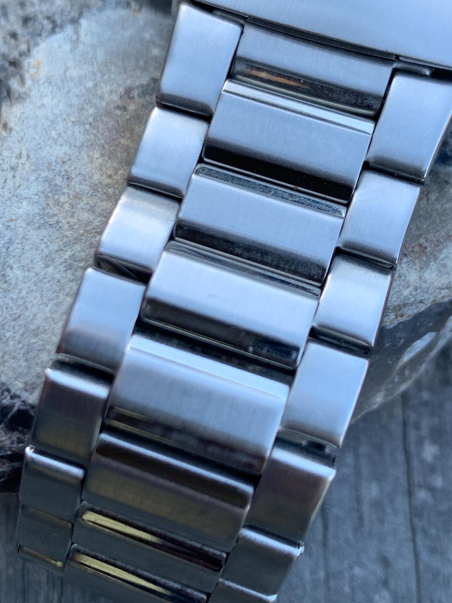 Fossil Blue Automatic 'Poseidon' Watch AM-4028 - Blue Dial, Diver Style w/ Rotating Bezel, Excellent Cond, 42mm.