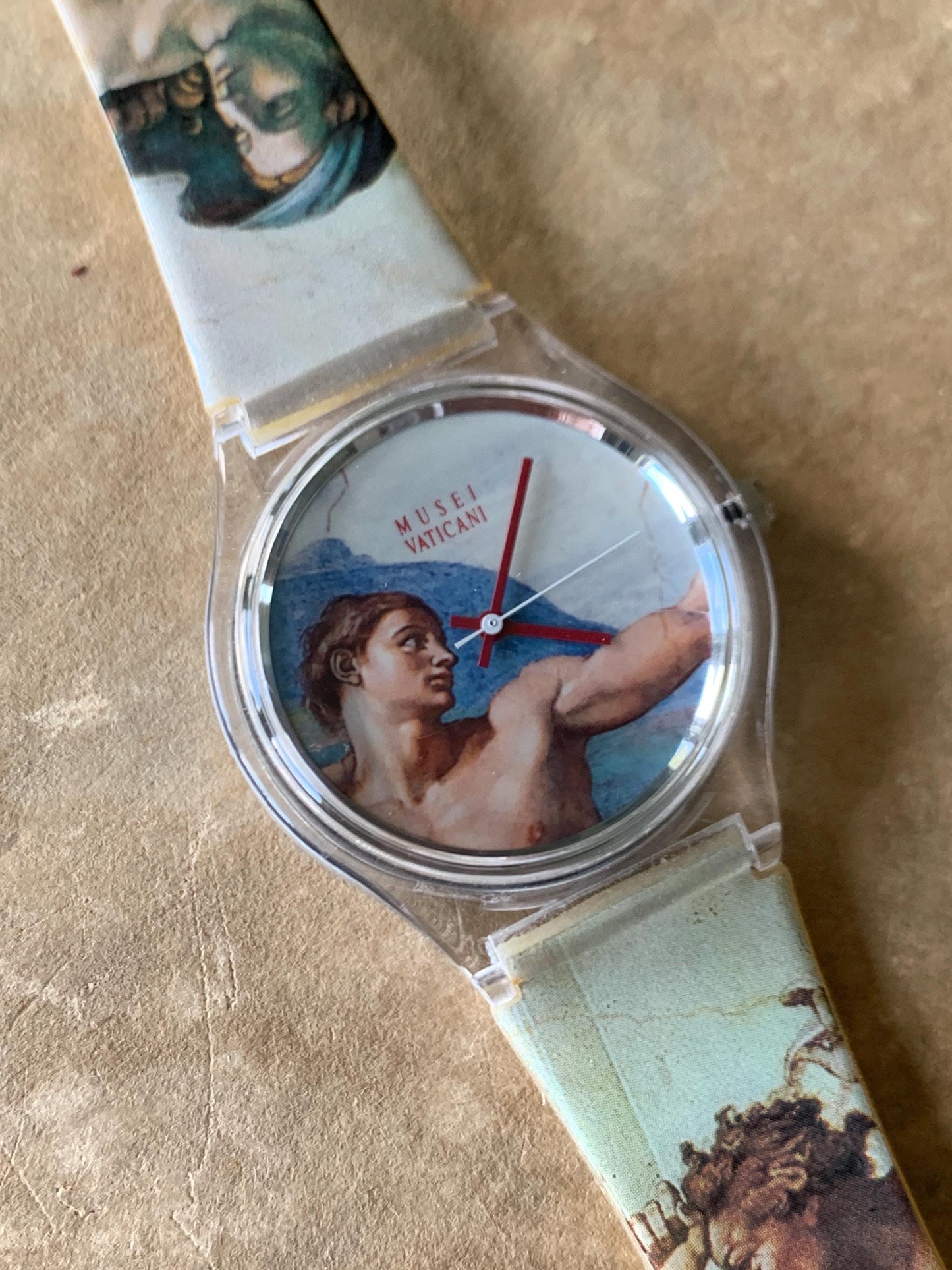 Sistine Chapel Watch: Vatican Museum ArtAge Swatch-Style Timepiece