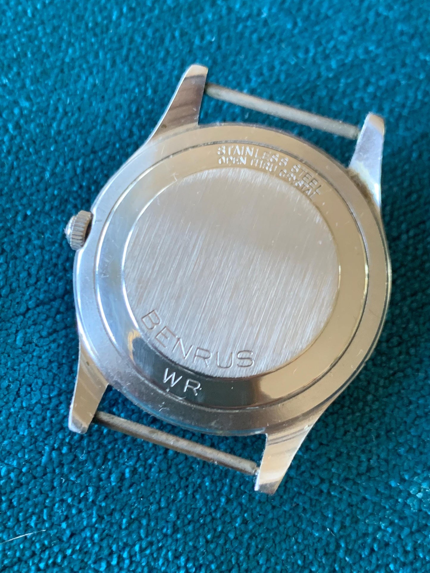 Benrus Series 2155 Watch WR with Black Dial. Very Good Condition, Mid-Sixties Winder with New Nato Strap. Very nice.