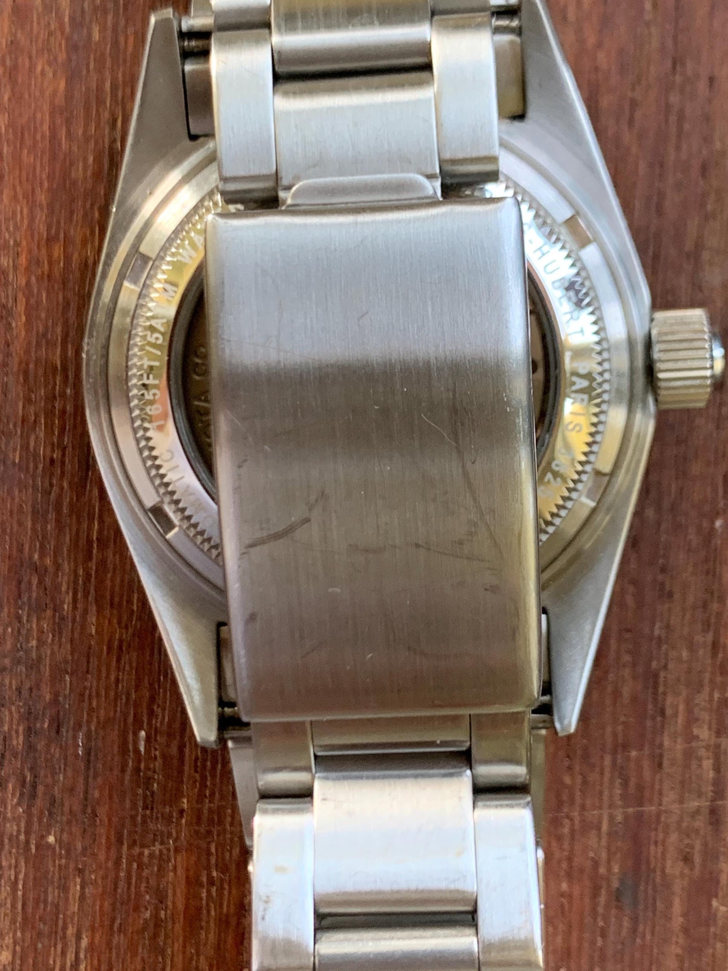 Charles Hubert Automatic Watch: 21 Jewels Japanese Movement, Exhibition Window