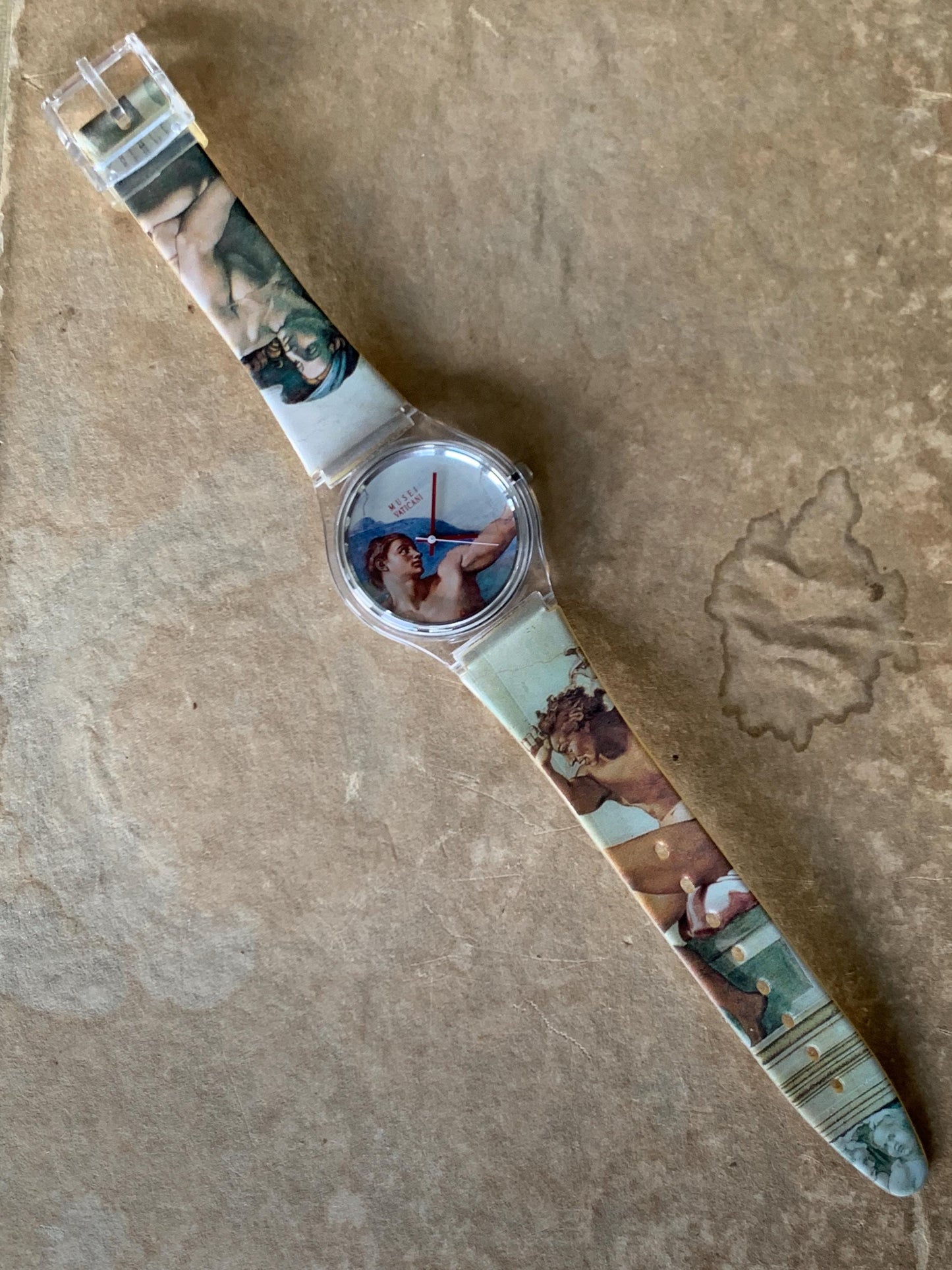 Sistine Chapel Watch: Vatican Museum ArtAge Swatch-Style Timepiece