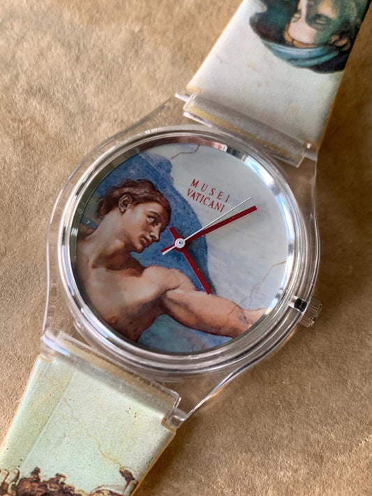 Sistine Chapel Watch: Vatican Museum ArtAge Swatch-Style Timepiece