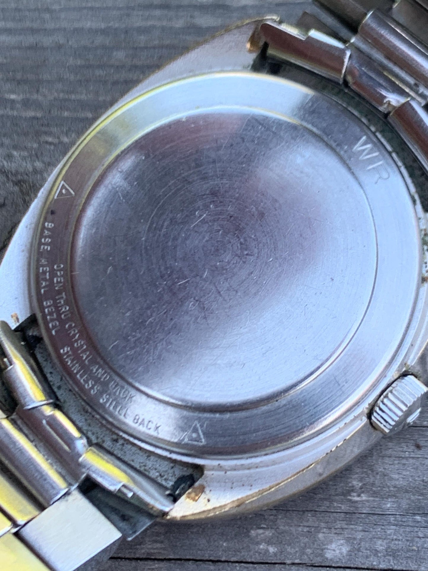 Vintage Benrus Automatic Silvertone Date Cushion Watch with Ombre Dial with Date Excellent Cond. Works Great. Original Matching Bracelet