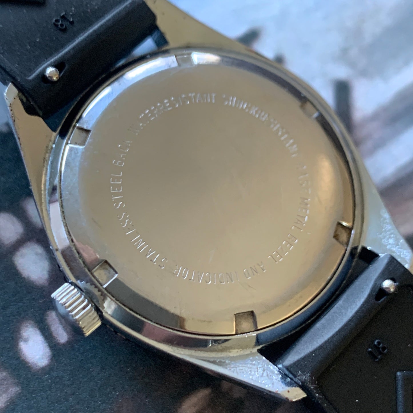 Skin Diver - Late 1960s Dorset (Seiko) Diving Watch - Rare watch made by Dorset, Montgomery Ward Brand w/UT (Seiko) Movement Winder New Band