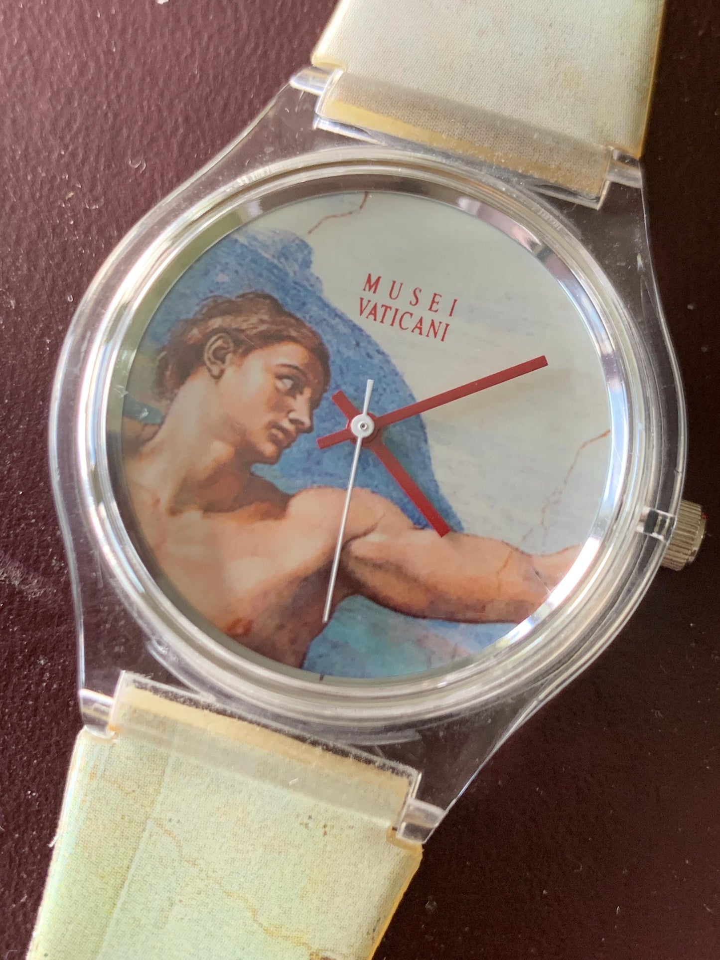 Sistine Chapel Watch: Vatican Museum ArtAge Swatch-Style Timepiece